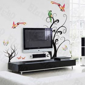 Flying Birds - Large Wall Decals Stickers Appliques Home Decor