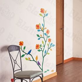 Flower Decor-2 - Wall Decals Stickers Appliques Home Decor