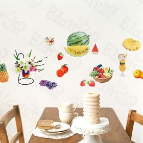 Tropical Fruit - Wall Decals Stickers Appliques Home Decor