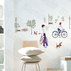 Bike Leisure - Wall Decals Stickers Appliques Home Decor