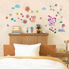 Backyard - Wall Decals Stickers Appliques Home Decor