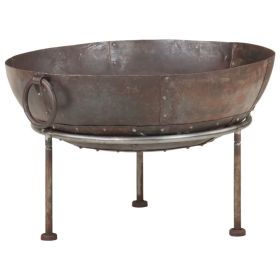 Rustic Fire Pit Ã˜ 23.6" Iron