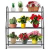 3 Tier Plant Stand Shelf Flower Pot Holder Display Rack 88LBS Utility Storage Organizer