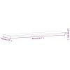 Bookshelf Boards 4 pcs Gray 31.5"x7.9"x0.6" Engineered Wood