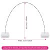 Balloon Arch Stand Kit Adjustable Background Balloon Frame Stand Set