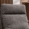 JiaDa Upholstered Swivel Glider.Rocking Chair for Nursery in Dark Grey.Modern Style One Left Bag