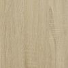 Bookshelf Boards 8 pcs Sonoma Oak 23.6"x3.9"x0.6" Engineered Wood