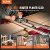 VEVOR Router Sled, 60 inches, Portable and Easy to Adjust Slab Flattening Jig, DIY Woodworking Router Sled for Flattening Slabs