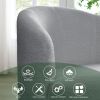[Video] Welike Swivel barrel chair, living room swivel chair with round storage chair, 360 ¬∞ swivel club chair, nursery, bedroom, office