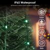 LED Lights Collapsible Christmas Tree Light with Remote App Control IP65 Waterproof Customized Multi-Color Mode Timer Setting Work with Alexa Google