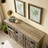 3 Doors Cabinet Large Buffet Sideboard Cabinet